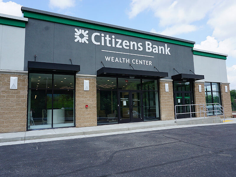 Citizen's Bank- Banking and Wealth Center Retail Construction - Shannon  Construction