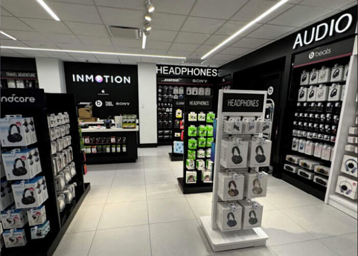 Inmotion - Electrionics retail store at Pittsburgh International Airport