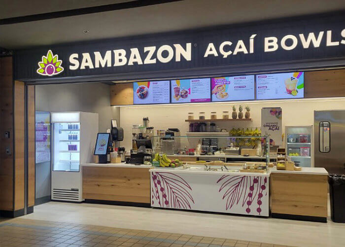 Sambazon Açaí Bowls - Food service at Pittsburgh International Airport