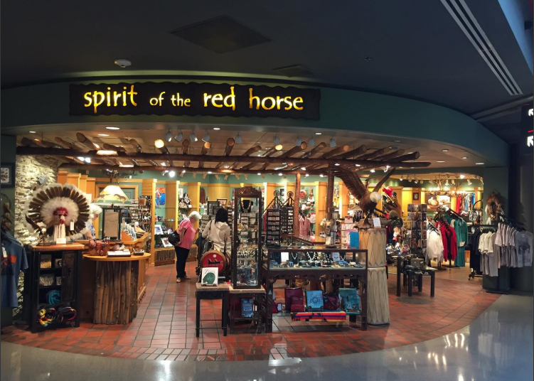Historic retail construction at Pittsburgh International Airport