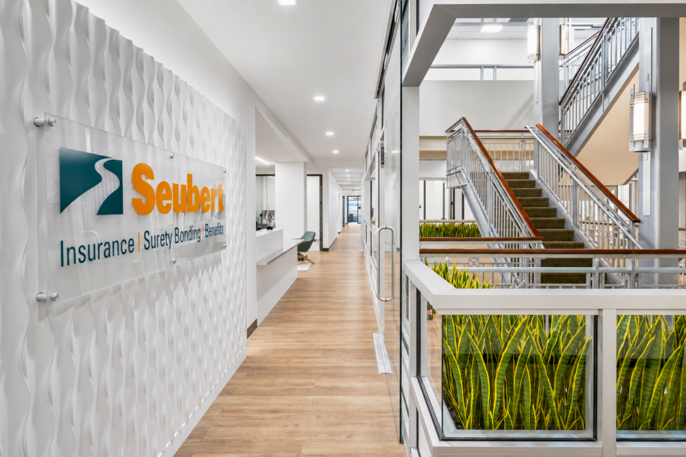 Seubert & Associates office renovation by Shannon Construction in Pittsburgh