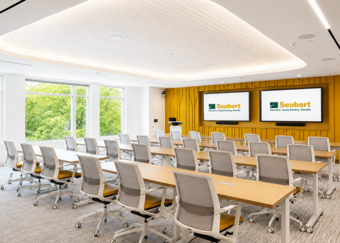 Seubert & Associates training room at 225 North Shore Drive Seubert & Associates training room at 225 North Shore Drive