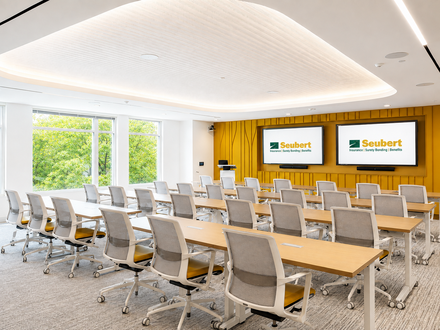 Seubert & Associates training room at 225 North Shore Drive Seubert & Associates training room at 225 North Shore Drive