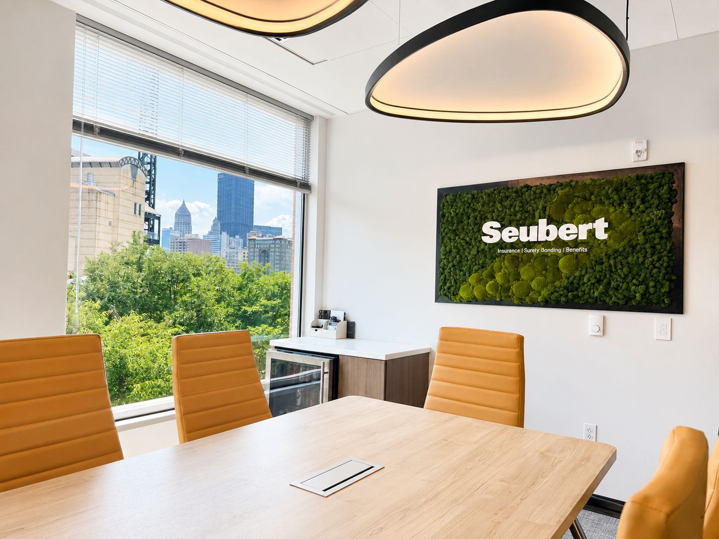 Seubert & Associates conference room renovation in Pittsburgh Seubert & Associates conference room renovation in Pittsburgh