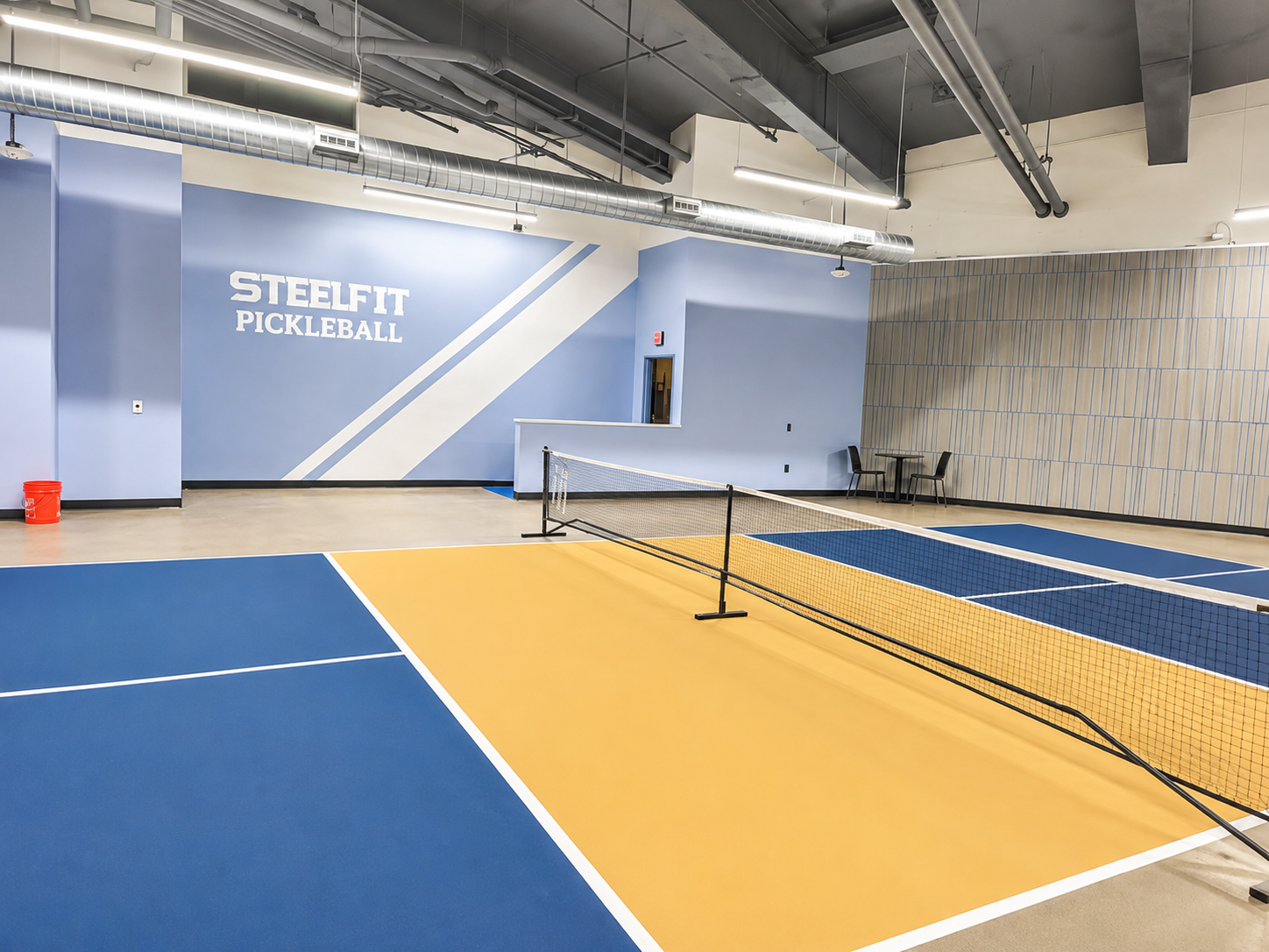 New commercial construction build for STEELFIT Pickleball Court Expansion in Pittsburgh, PA