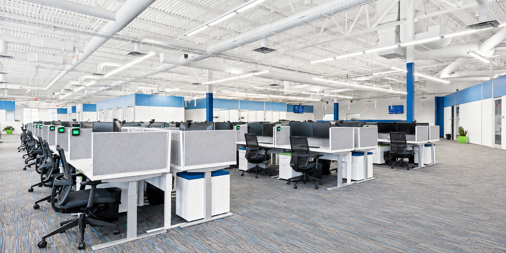 Commercial Construction for ServiceLink, an industry leader in mortgage services, in Pittsburgh, PA