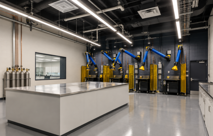 West Virginia University Engineering Technology Lab renovation