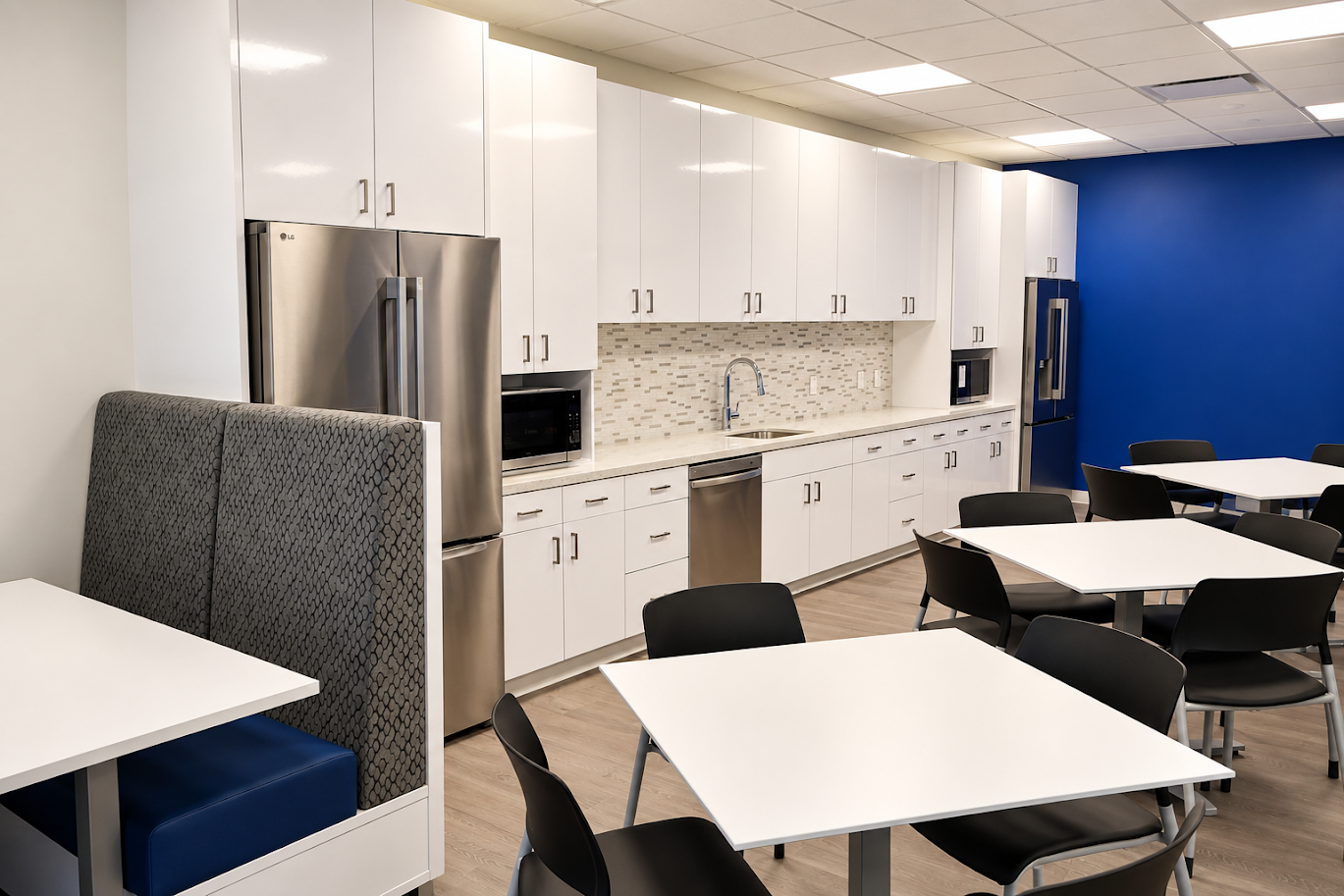 Kitchen and lounge