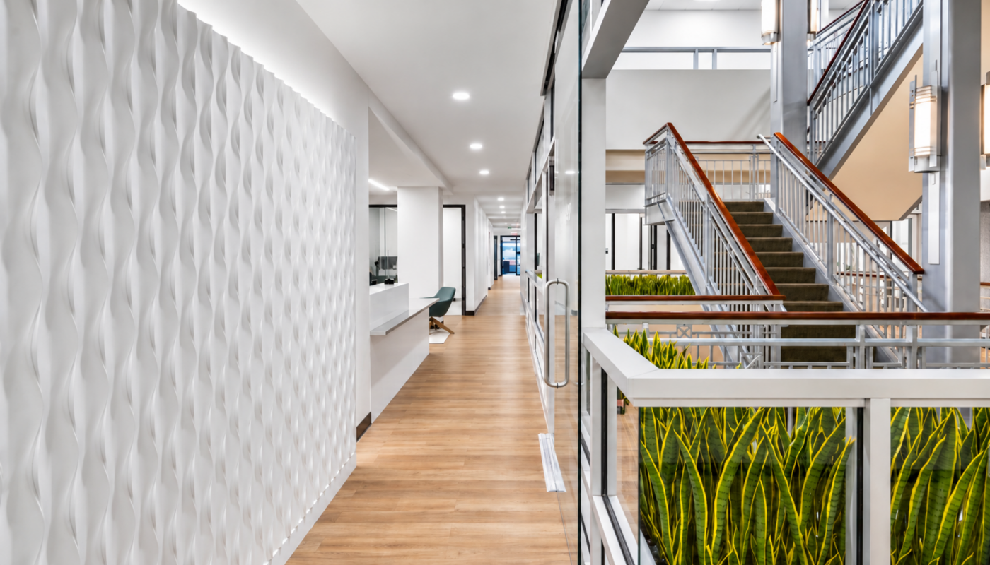 Seubert & Associates Headquarters Renovation Seubert & Associates headquarters renovation by Shannon Construction in Pittsburgh
