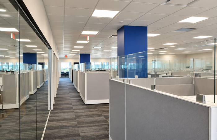 USI Insurance commercial office renovation in Pittsburgh