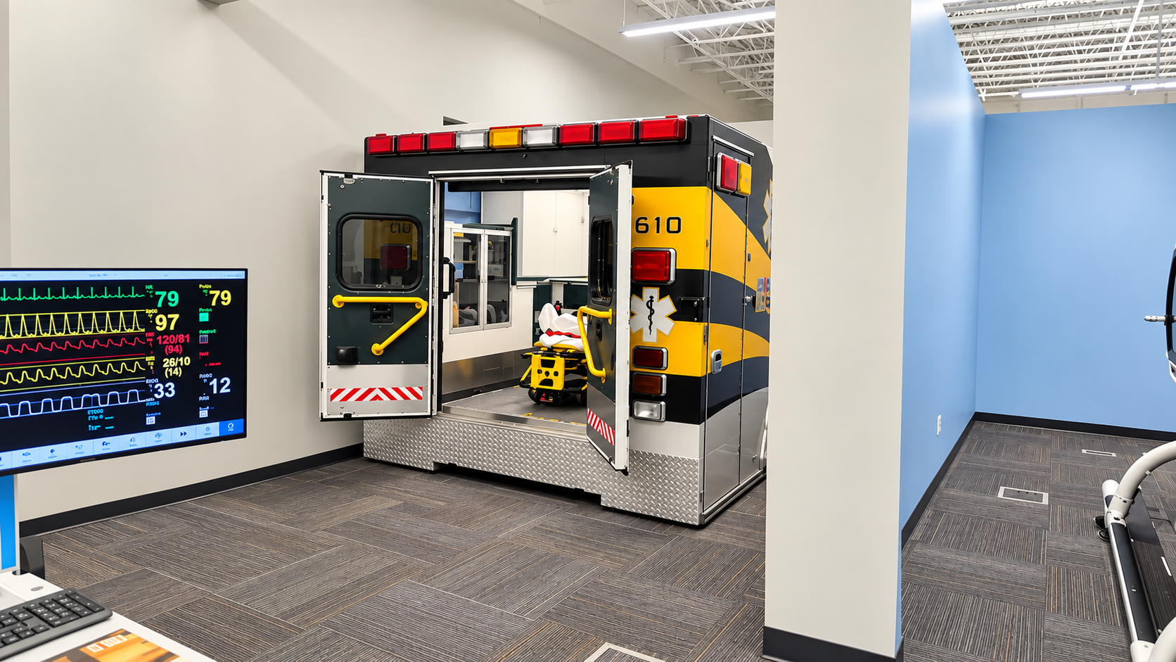 STAT MedEvac training ambulance